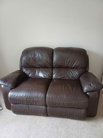 Photo of free Brown recliner sofa in good condition (Marldon TQ3) #2