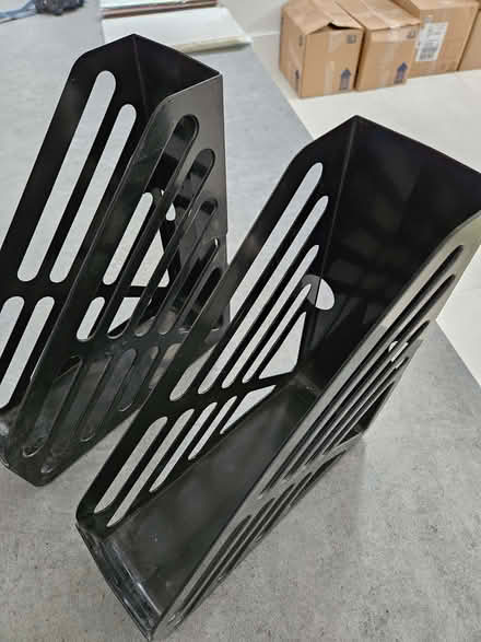 Photo of free Black magazine holders (Wandsworth Common SW11) #1