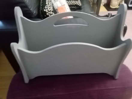 Photo of free Wooden magazine rack (Fearnhead WA2) #1