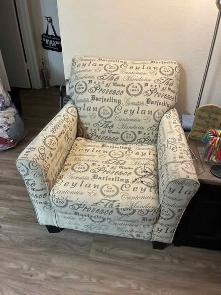 Photo of free Couch & Big Chair (Martinez) #1