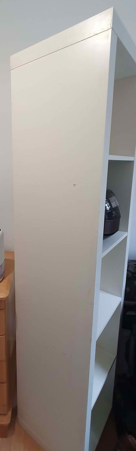 Photo of free Tall White Shelving Unit (Askew Road W12) #3