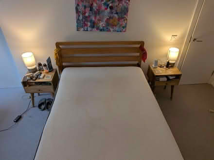 Photo of free Double bed frame & Casper Mattress (Stoke Newington N16) #2