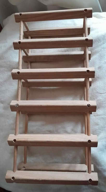 Photo of free 6 bottle wooden wine rack (Hereford HR1 4) #1
