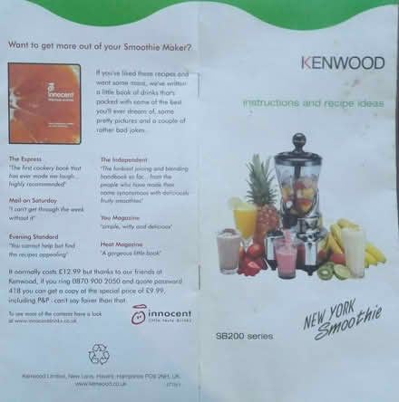 Photo of free Smoothie maker (Twyford RG10) #2