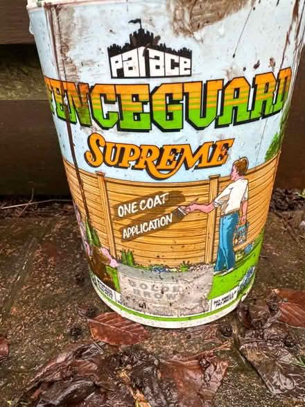 Photo of free Fence paint (St.Leonards TN38) #2