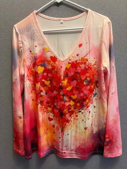 Photo of free Women's Valentine Shirt (Saratoga Mtns) #2