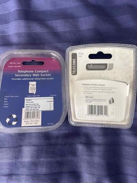 Photo of free Old telephone adapters, unused (Colehill BH21) #2