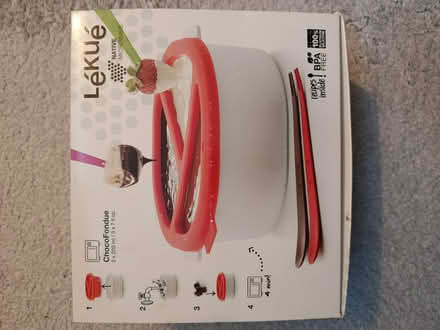 Photo of free Microwave fondue set (OX3 Wood Farm) #2