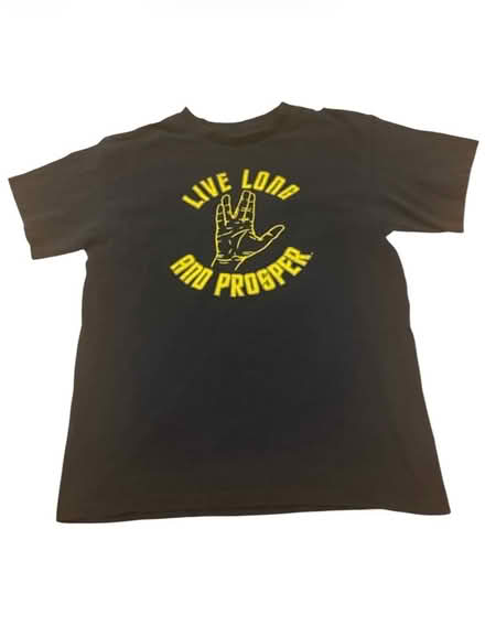 Photo of free Live Long And Prosper T shirt (Brooklyn Storage) #1