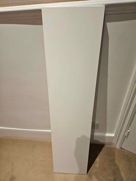 Photo of free White shelf with brackets (Wandsworth Common SW11) #1