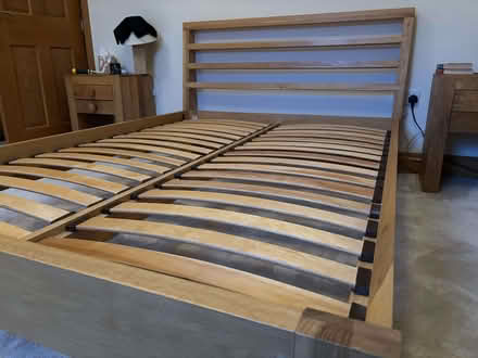 Photo of free Wooden Double Bed Frame (Prime Ministers MK41) #4