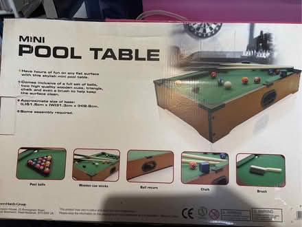 Photo of free Mini pool table (Lower Rainham ME8) #2