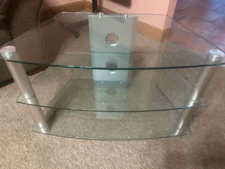 Photo of free Glass TV stand (Maghera BT45) #1
