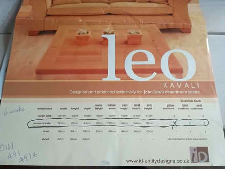 Photo of free John Lewis sofa (Nooklands PR2) #2