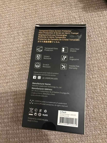 Photo of free iPhone XR screen protector (E9) #2