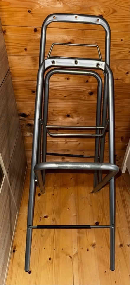 Photo of free Set of 2 Tall Bar Stool Bases – Metal Frames (Sherwood TN2) #2