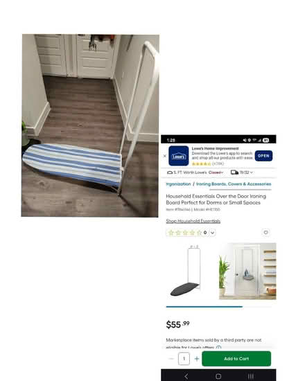 Photo of free Ironing Board (76102) #1