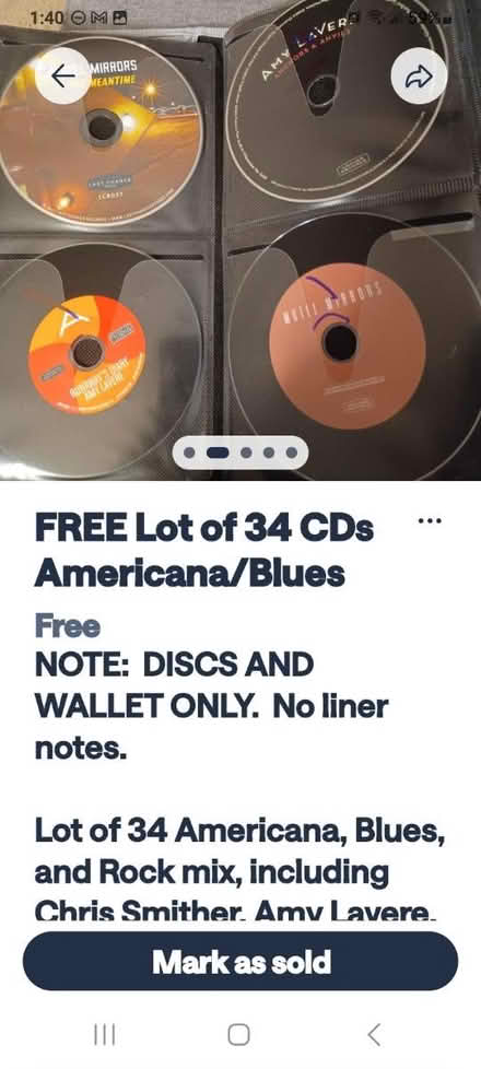 Photo of free 34 CDs and wallet (Hollymead) #2