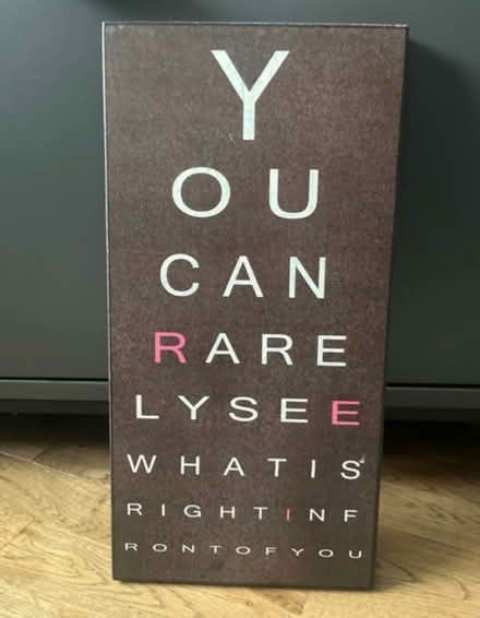 Photo of free Wall Art 40x 20cm (Newburgh WN8) #1