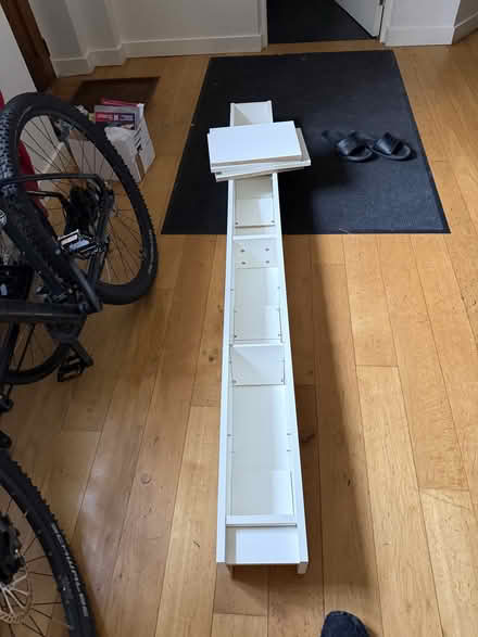 Photo of free IKEA office furniture- desk and Bily Bookcases (Allerton L18) #1