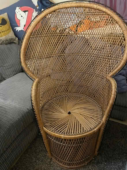 Photo of free Wicker chair (Splott CF24) #1
