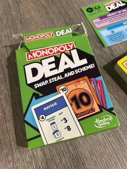 Photo of free Monopoly Deal Game. Never used. (Southsea PO4) #3