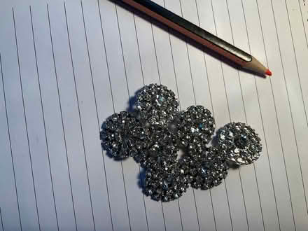 Photo of free 7 sparkly buttons (Staveley LA8) #1