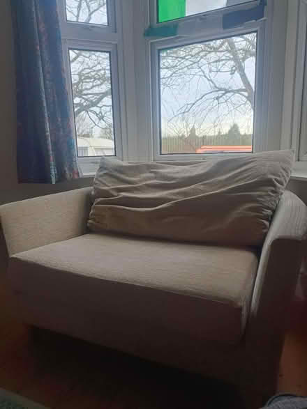 Photo of free Love seat/large armchair (BS5) #3