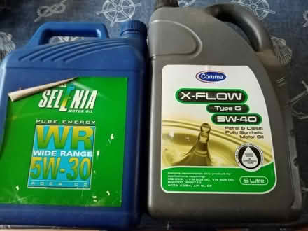 Photo of free Motor Oil, 2 half containers (Creekmoor - BH17) #1