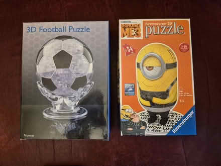 Photo of free 2x 3D plastic puzzles (Station Area RG21) #1