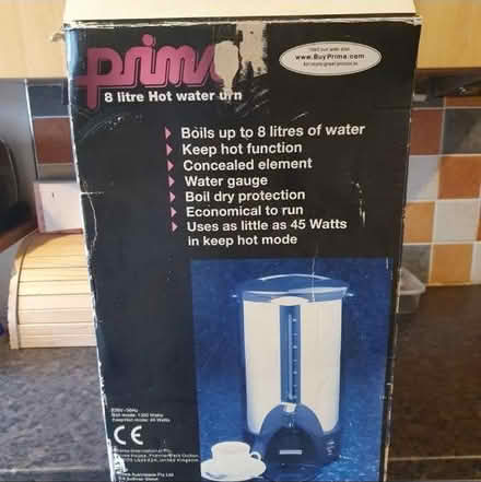 Photo of free 8 litre tea urn (DE21) #1