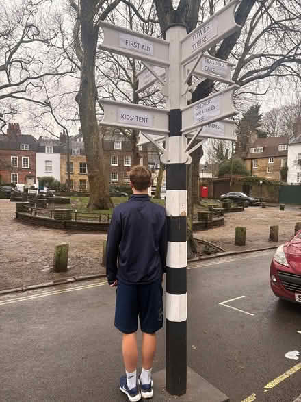 Photo of free Wooden sign (Highgate N6 near Archway Road) #2