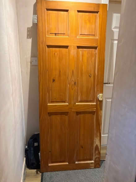 Photo of free Wooden door (Chessington KT9) #1