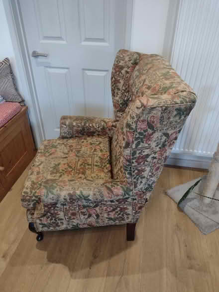 Photo of free Comfortable wing back chair (New Milton BH25) #2