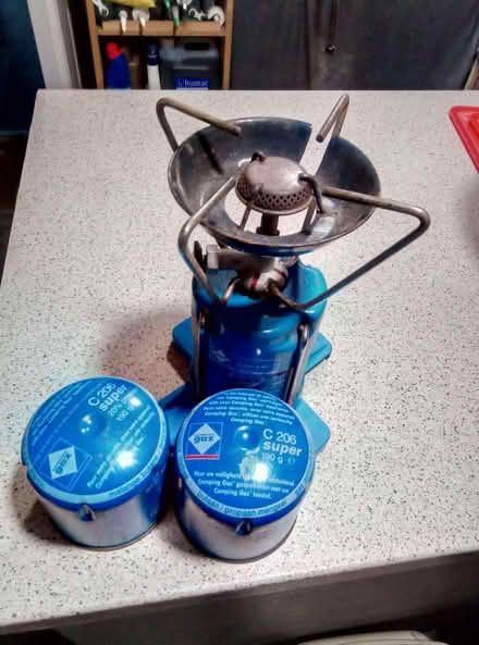 Photo of free Camping Gaz Single Burner + 2 Spare Cartridges (Wolston CV8) #1