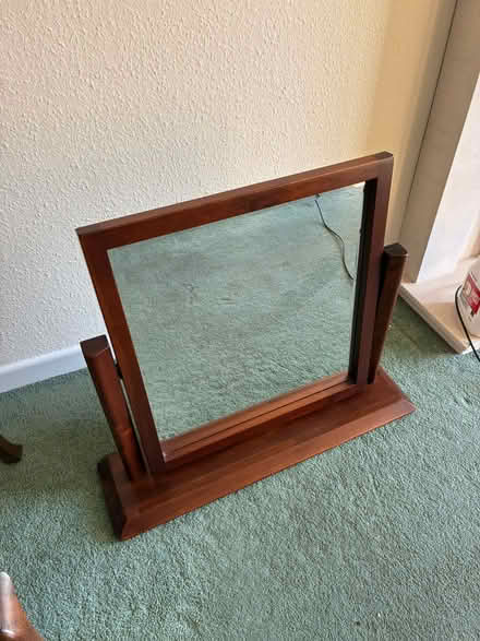 Photo of free Good quality tilting dressing table mirror (Saint Davids Ward EX4) #2