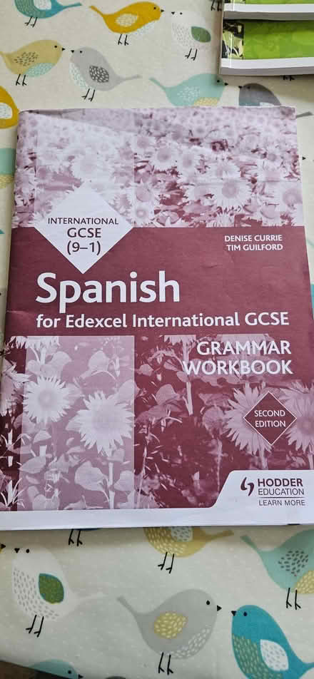 Photo of free IGCSE Spanish grammar workbook (St Stephens AL3) #1