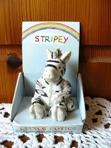 Photo of free Vintage Small Zebra Figurine (Woodside WD25) #1