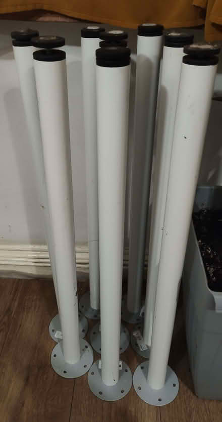 Photo of free 8x IKEA desk legs (Whitehaven CA28) #1