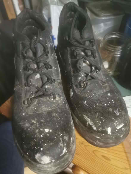 Photo of free Size 43 metal toe cap work boots, S11 (Nether Green S11) #1