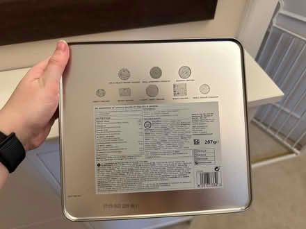 Photo of free Empty biscuit box (Hammersmith W6) #3