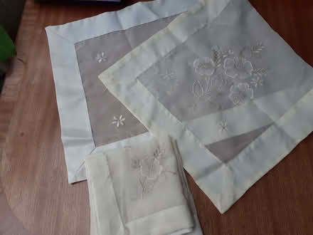 Photo of free Tray cloth & 2 napkins (Southport PR8) #1