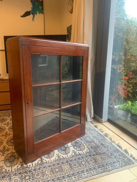 Photo of free Dark wood bookcase (St Martin’s school, CM13) #1
