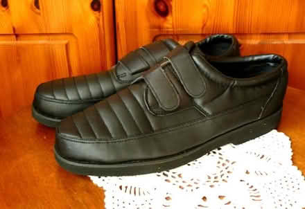 Photo of free Black velcro smart shoes size 7 (Woodside WD25) #1