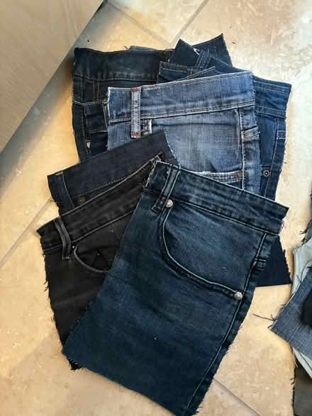 Photo of free Denim fabric pieces for crafting (Kingswood) #3
