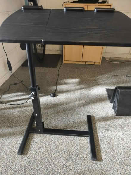 Photo of free Adjustable laptop table (Woodmancote) #2