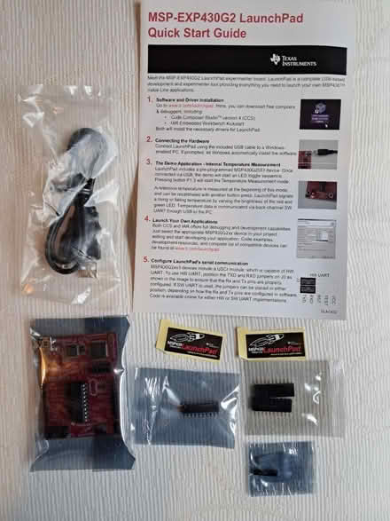 Photo of free MSP-EXP430G2 experimenter board (Newtown, Reading, RG1.) #3