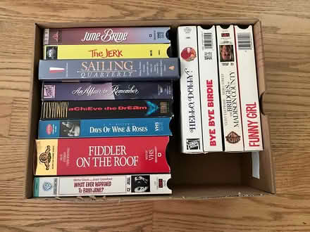 Photo of free VCR tapes (Redwood City, Woodside Plaza) #1
