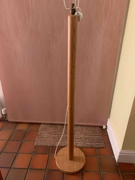 Photo of free Natural Oak Standard-lamp (Abbots Langley (WD5)) #1