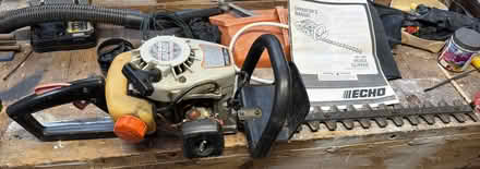 Photo of free 2-stroke petrol hedge cutter Echo HC-1500 (Cumnor OX2) #1